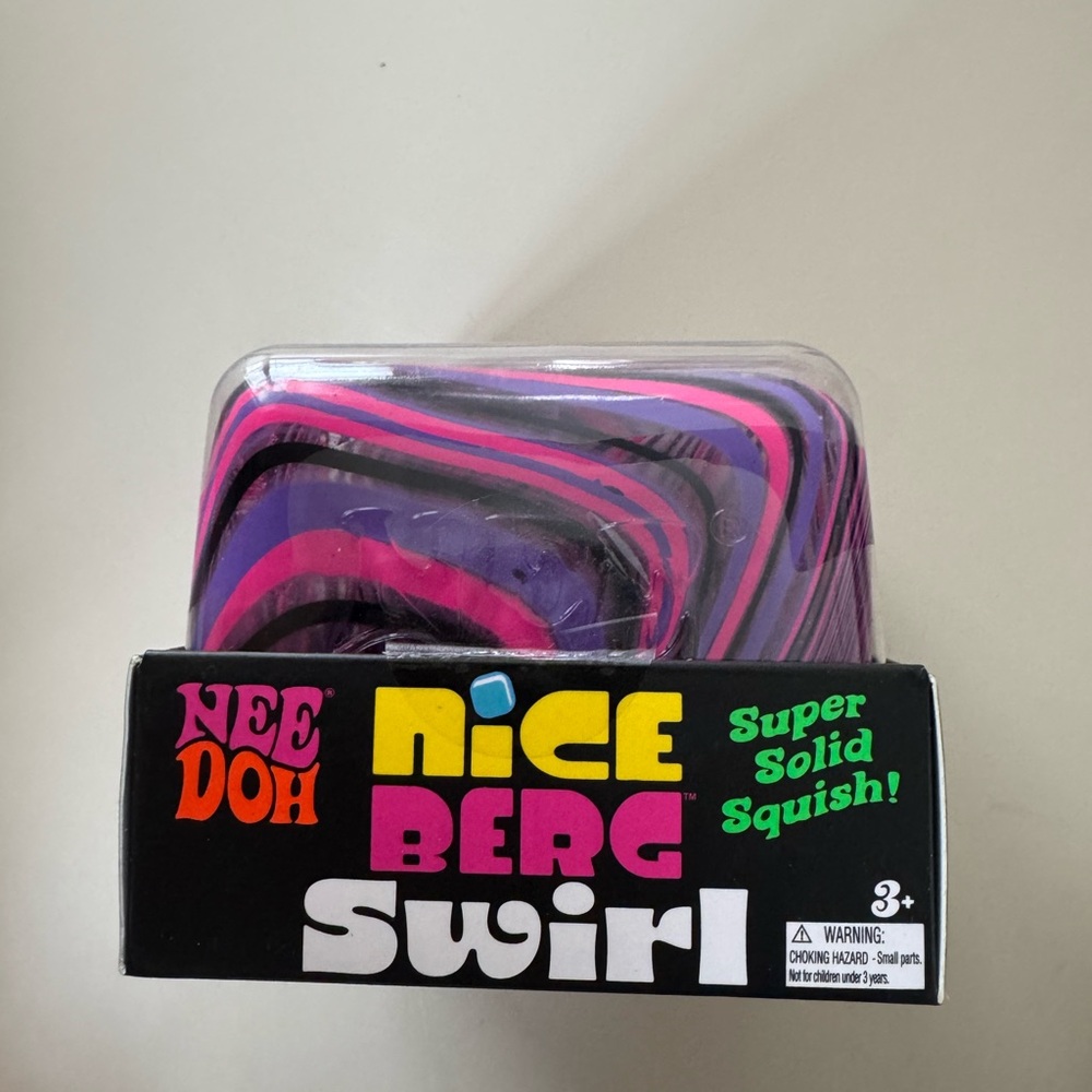 NeeDoh Nice Berg Swirl Super Solid Squish - BRAND NEW IN BOX - Picture 6 of 8